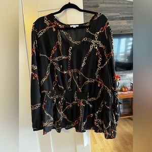 Ophelia Roe woman’s 3X long sleeve blouse
